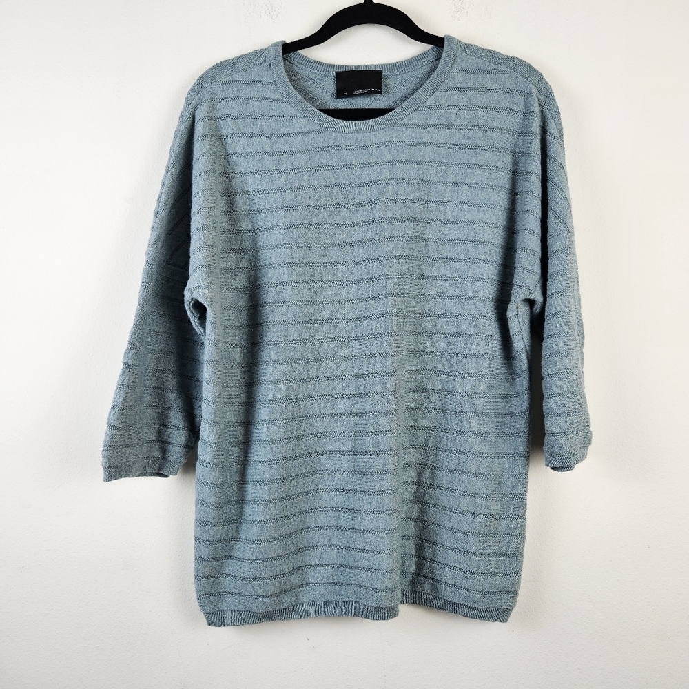 Alchemy Equipment Cotton Merino Wool Crewneck Sweater Top Size Medium
